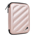 BUBM EVA Hard Drive Case Electronics Accessories Organizer Travel Bag Gold