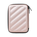 BUBM EVA Hard Drive Case Electronics Accessories Organizer Travel Bag Gold