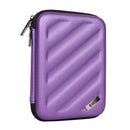 Electronic Accessories Bag for Universal Cable USB Waterproof Travel Digital Product Organizer Case for Hard Drive Charger Handbag Purple