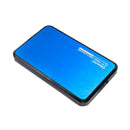 2.5'' SATA HDD SSD Hard Disk Drive Enclosure Case Box with USB Cable For PC Laptop Blue