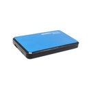2.5'' SATA HDD SSD Hard Disk Drive Enclosure Case Box with USB Cable For PC Laptop Blue