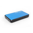 2.5'' SATA HDD SSD Hard Disk Drive Enclosure Case Box with USB Cable For PC Laptop Blue