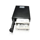 Dual SATA Hard Drive Disk Internal Enclosure for 2.5inch SATA-I/II/III SSD