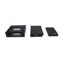 2.5inch USB 3.0 HDD Enclosure +Backup System For 3.5/5.25inch Bay SATA