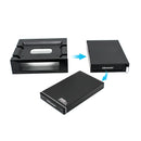 2.5inch USB 3.0 HDD Enclosure +Backup System For 3.5/5.25inch Bay SATA