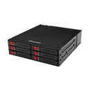 6-Bay Mobile Rack Hot Swap Backplane for 2.5in Sata I/II/III HDD Drives Dock