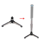 Portable Aluminum 3 Legs Monopod Base Stand for Canon Nikon DSLR Cameras