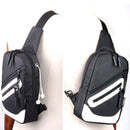 Outdoor Travel Single Strap Shoulder Bag School Travel Sports Gym Climing Black +Red