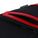 Outdoor Travel Single Strap Shoulder Bag School Travel Sports Gym Climing Black +Red