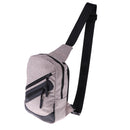 Outdoor Travel Single Strap Shoulder Bag School Travel Sports Gym Climing Grey
