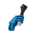 90 Degree Direction Adapter Elbow Mount With Screw For Gopro Hero 3 4 5 Blue