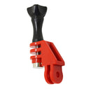 90 Degree Direction Adapter Elbow Mount With Screw For Gopro Hero 4 5 Red