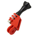 90 Degree Direction Adapter Elbow Mount With Screw For Gopro Hero 4 5 Red