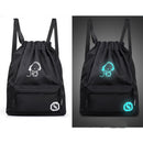 College Outdoor Double Backpack Bag For 14inch ipad Laptop Books Clothes