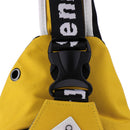 Yellow Men Casual Chest Bag Pack w/ Single Shoulder Strap Crossbody Travel Daypack
