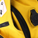 Yellow Men Casual Chest Bag Pack w/ Single Shoulder Strap Crossbody Travel Daypack