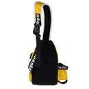 Yellow Men Casual Chest Bag Pack w/ Single Shoulder Strap Crossbody Travel Daypack