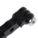 Dual Mount Holder Handle Grip Pole Adapter For GoPro Hero 3+ 4 & LED Light