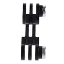 Dual Mount Holder Handle Grip Pole Adapter For GoPro Hero 3+ 4 & LED Light
