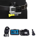 Strong Aluminum Waist Belt Tripod Mount For GoPro Xiaomi Yi Camera Blue
