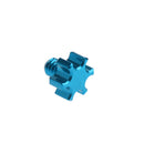 Lightweight Aluminum Frame Headset Mount for XiaoMi YI Action Camera Blue