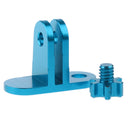 Lightweight Aluminum Frame Headset Mount for XiaoMi YI Action Camera Blue