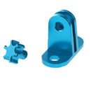 Lightweight Aluminum Frame Headset Mount for XiaoMi YI Action Camera Blue