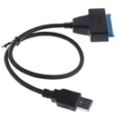 USB 3.0 To 2.5'' HDD SATA III Hard Drive Cable Adapter For SATA 3.0 SSD HDD