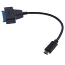 USB3.1 Type C to SATA III 22Pin (7 Pin+15 Pin) for SSD Hard Drive Adapter for 2.5'' HDD SSD