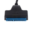 USB3.1 Type C to SATA III 22Pin (7 Pin+15 Pin) for SSD Hard Drive Adapter for 2.5'' HDD SSD
