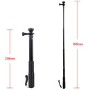 93cm Waterproof Monopod Handheld Selfie Stick Pole for GoPro Hero Camera