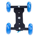 4 Wheel Rolling Slider Dolly Car Universal Stabilizing Holder for SLR Camera Camcorder