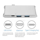 USB 3.0 Type-C HUB To 4K HDMI Adapter Dongle Dock Thunderbolt For MacBook PC