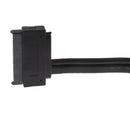 Power Esata to Sata Cable Dual Power USB 12/5V to 7+15Pin For 2.5/3.5" HDD Black