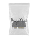 SATA 22Pin 7+15Pin Male Plug to SATA 22Pin 7+15P Male Convertor Adapter