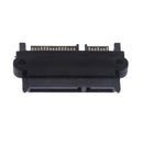 SATA 22Pin 7+15Pin Male Plug to SATA 22Pin 7+15P Female Convertor Adapter