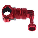 Red Bike Motorcycle Handlebar Seatpost Clamp Mount Holder for Gopro Hero Cameras
