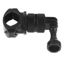 Black Bike Motorcycle Handlebar Seatpost Clamp Mount Holder for Gopro Hero Cameras