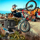 Aluminum Alloy Motorcycle Camera Mount Fixed Holder for GoPro 5/4/3/2/1 Red