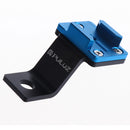 Motorcycle Mirror/Pinch bolt Mount Fixed Bike Holder Mount for GoPro Hero 5 Blue