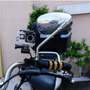 Aluminum Alloy Motorcycle Camera Mount Fixed Holder for GoPro 5/4/3/2/1 Black