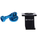 Aluminum Motorcycle Fixed Holder Mount Bracket for GoPro Hero 5 4 3 2 Camera Blue