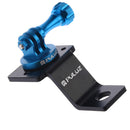 Aluminum Motorcycle Fixed Holder Mount Bracket for GoPro Hero 5 4 3 2 Camera Blue