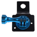 Aluminum Motorcycle Fixed Holder Mount Bracket for GoPro Hero 5 4 3 2 Camera Blue