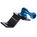 Aluminum Motorcycle Fixed Holder Mount Bracket for GoPro Hero 5 4 3 2 Camera Blue