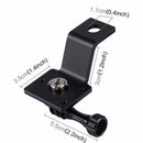 Aluminum Motorcycle Fixed Holder Mount Bracket for GoPro Hero 5 4 3 2 Camera Black
