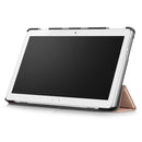 Gold Trifold Case Protective Smart Sleep Cover for Huawei Mediapad M3 Lite 10.1inch