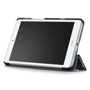 Blue Stars Thin Folio Stand Leather Case for Huawei Mediapad M3 Lite 8