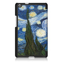 Blue Stars Thin Folio Stand Leather Case for Huawei Mediapad M3 Lite 8