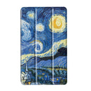 Blue Stars Thin Folio Stand Leather Case for Huawei Mediapad M3 Lite 8